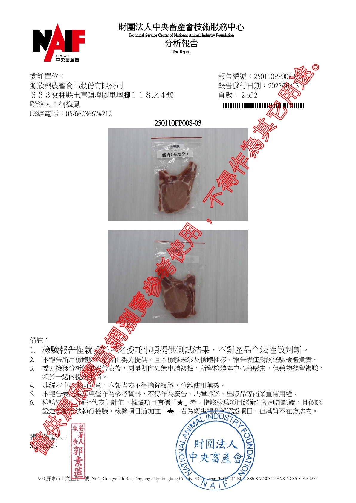20250113 西班牙豬 乙型 YSS2